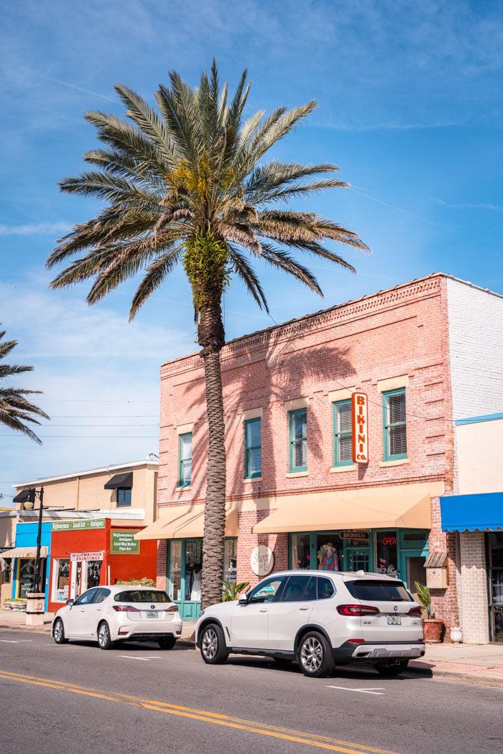 Colorful shops on Canal Street