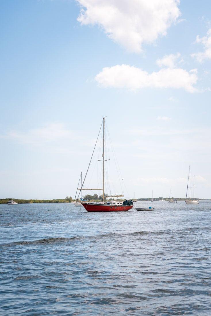 Boat tour at Marine Discovery Center